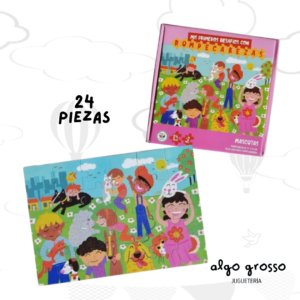 PUZZLE MASCOTAS 24 PIEZAS art.895
