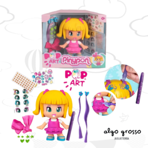 PINYPON POP AND ART FIGURA PARA DECORAR + ACCESORIOS art.PNY56000