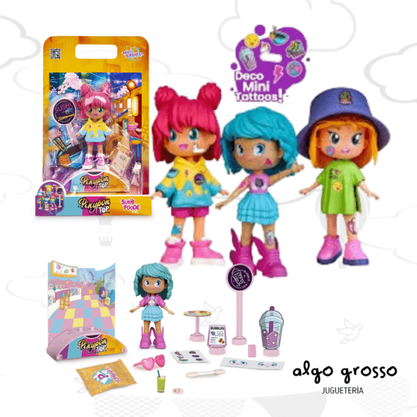PINYPON TOP FOODIE MUÑECA + ACCESORIOS art.PNN01000