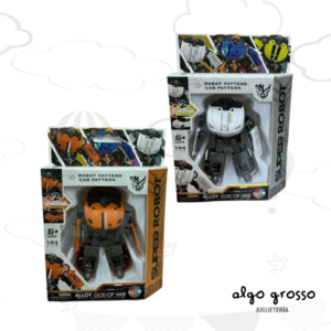 TRANSFORMER SUPER ROBOT 9CM METAL art.6547/66F-C