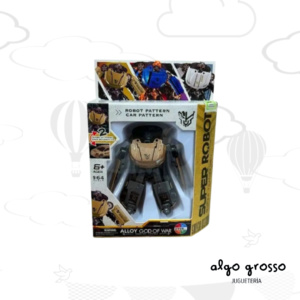 TRANSFORMER SUPER ROBOT 9CM METAL art.6549/66B-J