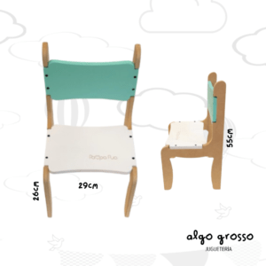 SILLA MADERA DECO PAMPA PUA