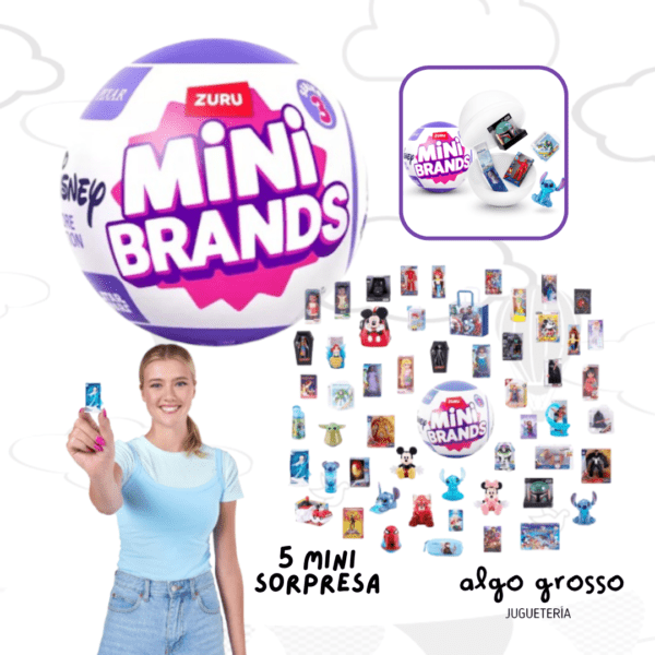 MINI BRANDS DISNEY STORE PELOTA SORPRESA art.7465