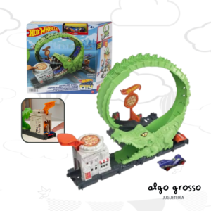 HOT WHEELS CITY PISTA ATAQUE DE COCODRILO art.HDR29/HKX39