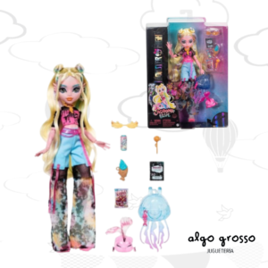 MONSTER HIGH LAGOONA BLUE MUÑECA + ACCESORIOS art.HXH75