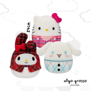 SQUISHMALLOWS HELLO KITTY PELUCHE COLECCIONABLES art.SQSN00086