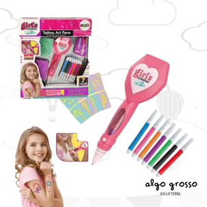 TATTOO LAPIZ A PILA GIRLS CREATOR art.7058