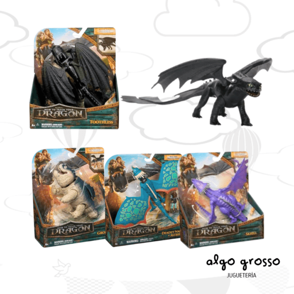 COMO ENTRENAR A TU DRAGON FIGURA art.66661