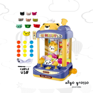 MAQUINA GARRA DE PELUCHES GRAB DOLLS art.8619