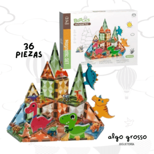 BLOQUES MAGNEITCOS VITRO MAGIC 36 PIEZAS art.MT27