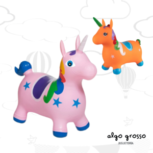 UNICORNIO SALTARIN DE COLORES art.56109