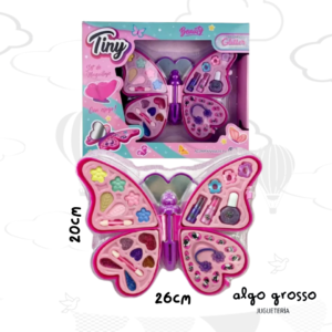 TINY MAQUILLAJE MARIPOSA CON GLITTER art.3289