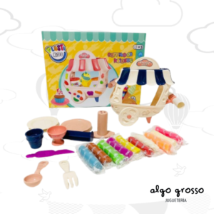 PLASTI KIDS MASA CARRITO DE HELADOS art.53456