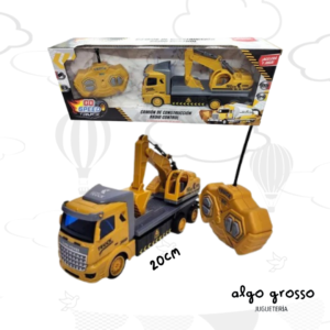 CAMION CONSTRUCCION A RADIO CONTROL - GO SPEED art.55130