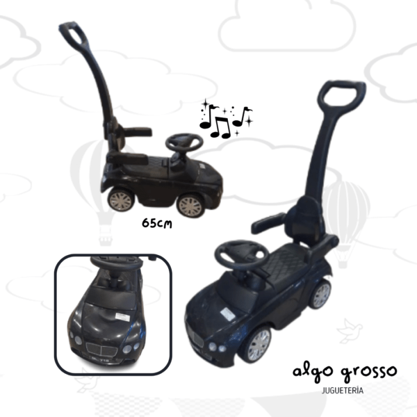 ANDARIN PATA PATA AUTO DEPORTIVO 2 EN 1 CON LUZ Y SONIDO art.56157