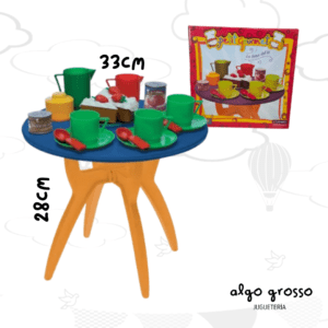 MESA CON JUEGO DE TE - PETIT GOURMET art.2006