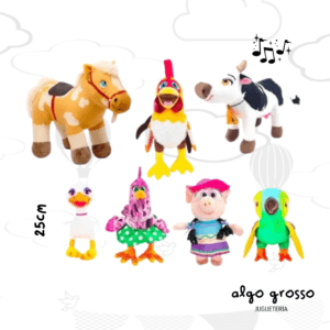 LA GRANJA DE ZENON PELUCHE MUSICAL art.8036