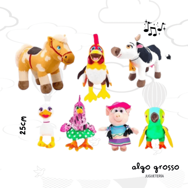 LA GRANJA DE ZENON PELUCHE MUSICAL art.8036