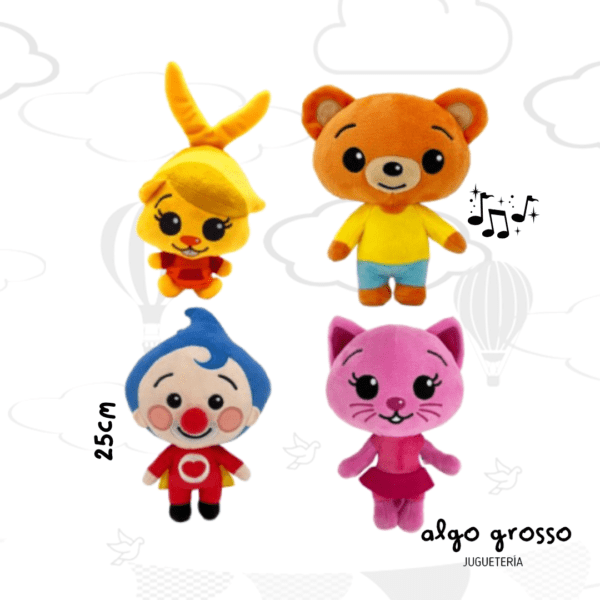 PLIM PLIM PELUCHE MUSICAL art.8400
