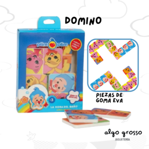 PLIM PLIM - DOMINO DE GOMA EVA art.086