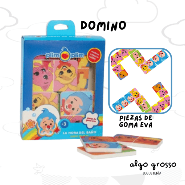 PLIM PLIM - DOMINO DE GOMA EVA art.086
