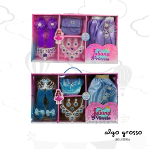 JULIANA PRINCESA SET COMPLETO SUEÑOS - FANTASIA art.SISJUL129