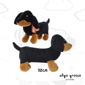 PELUCHE PERRO SALCHICHA DE 32CM art.1667