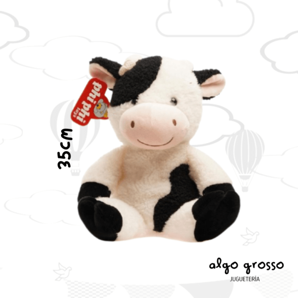 PELUCHE VACA 35CM SOFT art.8253