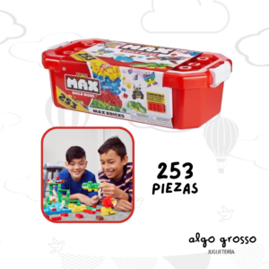 MAX ZURU CONTENEDOR BLOQUES 253 PIEZAS art.7642