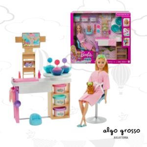MUÑECA BARBIE DIA DE SPA + ACCESORIOS art.GJR84