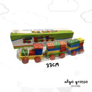 TREN MADERA CON FORMAS art.FD930626