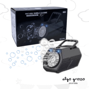 MAQUINA DE BURBUJAS BUBBLE MACHINE art.24006