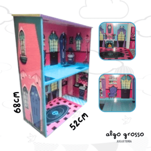 CASA MUÑECAS DE MADERA MONSTER art.1616