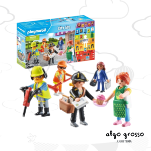 PLAYMOBIL CITY LIFE MY FIGURES VIDA EN LA CIUDAD art.71402