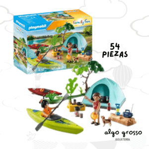 PLAYMOBIL FAMILY FUN CAMPING CON HOGUERA art.71425