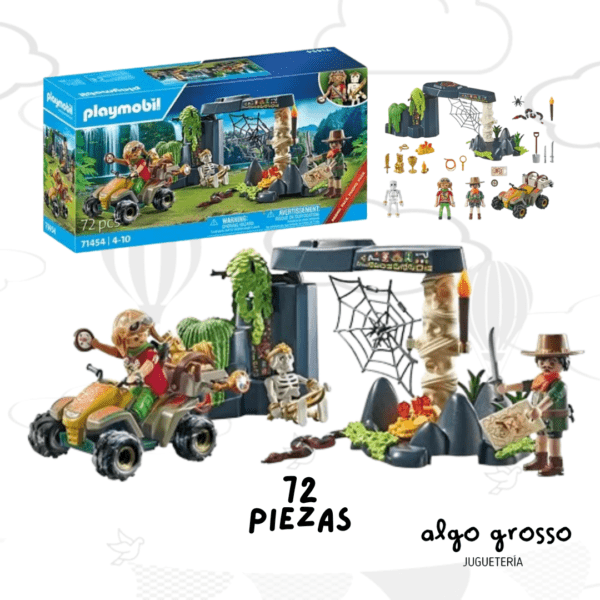 PLAYMOBIL BUSCADORES DE TESOROS art.71454