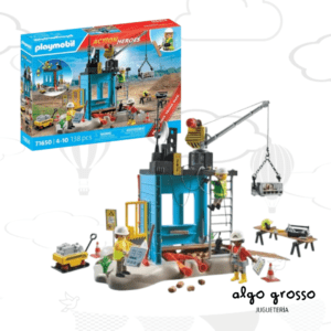 PLAYMOBIL ACTION HEROES CONSTRUCCION art.71650