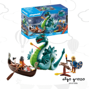 PLAYMOBIL VIKINGOS + MONSTRUO MARINO art.71830