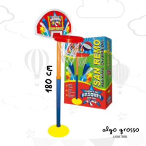 TABLERO DE BASKET CON PIE PLASTICO art.132375