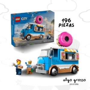 LEGO CITY CAMION DE  DONUTS 196 PIEZAS art.60452