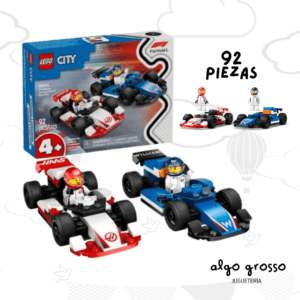 LEGO CITY F1 WILLIAMS - HAAS 92 PIEZAS art.60464