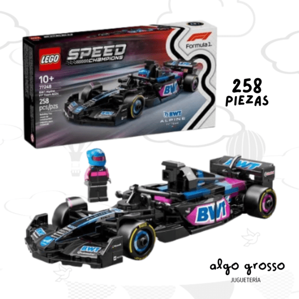 LEGO SPEED F1 BWT ALPINE A524 - 258 PIEZAS art.77248