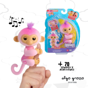 FINGERLINGS MONITO ROSA INTERACTIVO art.3111