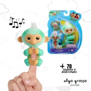 FINGERLINGS MONITO VERDE INTERACTIVO art.3116