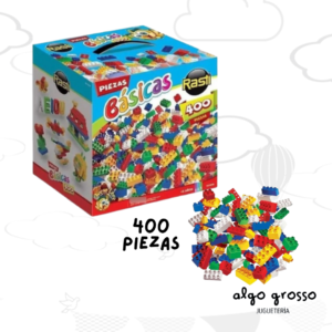 RASTI PIEZAS BASICAS 400 PIEZAS art.1010