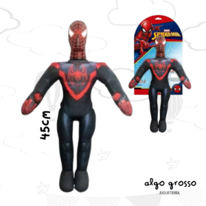 MUÑECO SOFT SPIDERMAN MILES MORALES 45CM SIN SONIDO art.DNY1035