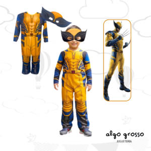 DISFRAZ X-MEN WOLVERINE TALLE 0 art.CAD1159