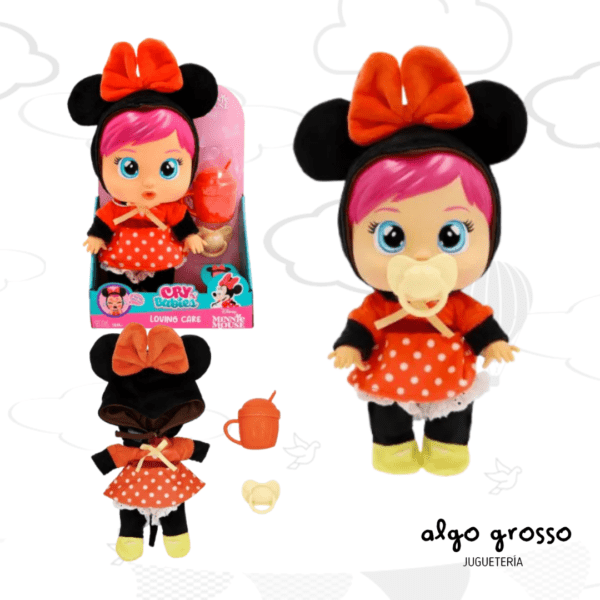 CRY BABIES MUÑECA LOVING CARE MINNIE art.99732