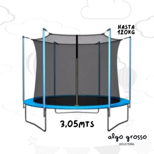 CAMA ELASTICA CON PROTECCION 305CM art.C105