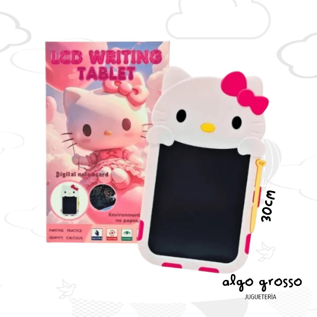 PIZARRA MAGICA LCD TABLET DE 30CM HELLO KITTY art.WZ-8092